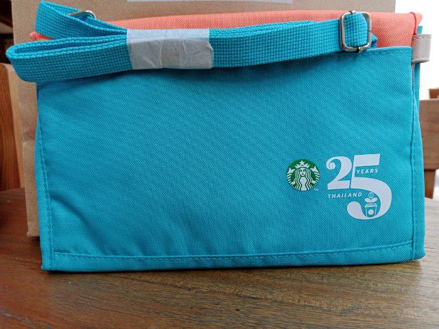 กระเป๋าสะพายข้างสตาร์บัคส์ Folded Crossbody Bag -Summer สินค้าใหม่ มือ1 ส่งฟรี รูปที่ 8
