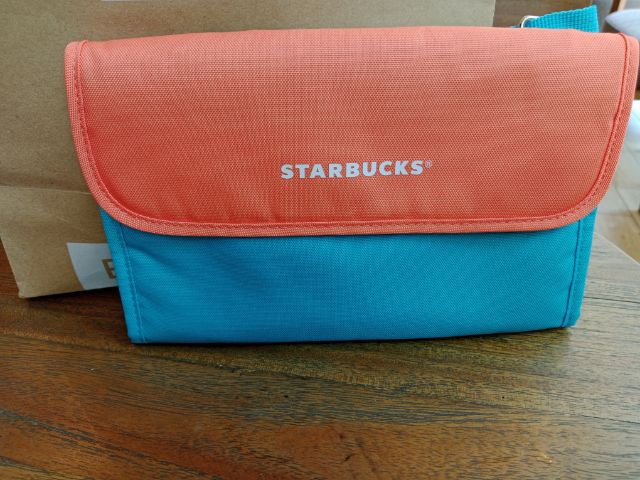 กระเป๋าสะพายข้างสตาร์บัคส์ Folded Crossbody Bag -Summer สินค้าใหม่ มือ1 ส่งฟรี รูปที่ 10