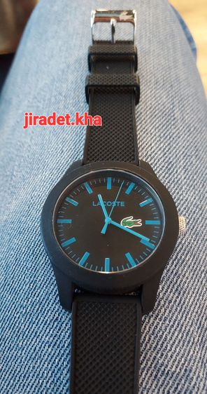 นาฬิกาข้อมือผู้ชาย LACOSTE สายสีดำ รุ่น LC2010791 หน้าปัดอะนาล็อก เป็นสินค้ามีใบรับประกันสินค้าว่าเป็นของแท้ (Original) รูปที่ 8