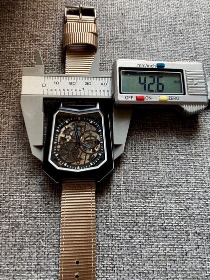 ❌ขายแล้ว❌ Automatic Skeleton Sport Watch รูปที่ 12