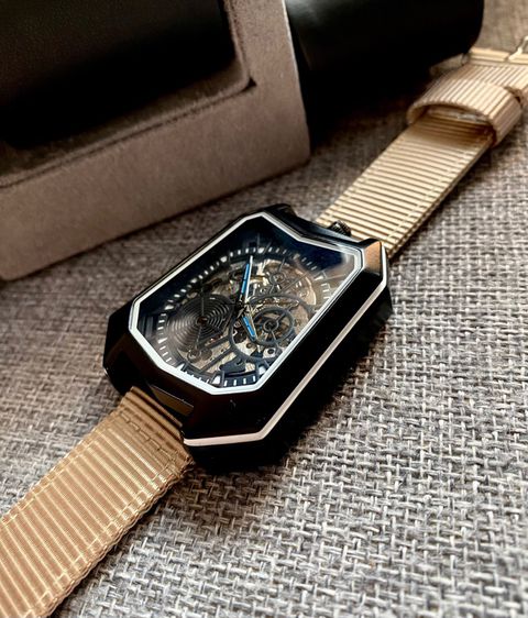 ❌ขายแล้ว❌ Automatic Skeleton Sport Watch รูปที่ 4