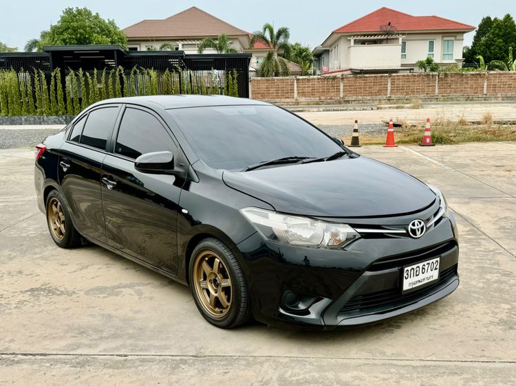 Toyota Vios 2013 1.5 J Sedan เบนซิน ไม่ติดแก๊ส เกียร์อัตโนมัติ ดำ รูปที่ 2