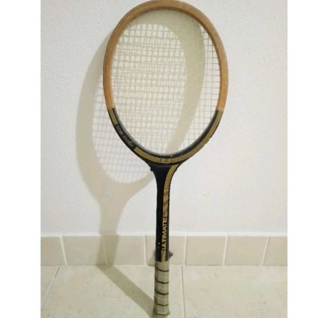 ไม้เทนนิสวินเทจ มือ2 USED KENNEX ULTIMATE Wooden Tennis Rackets รูปที่ 4