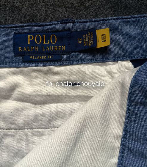 กางเกงขาสั้น Polo Ralph Lauren สีกรมฯ ป้าย 42  รูปที่ 5