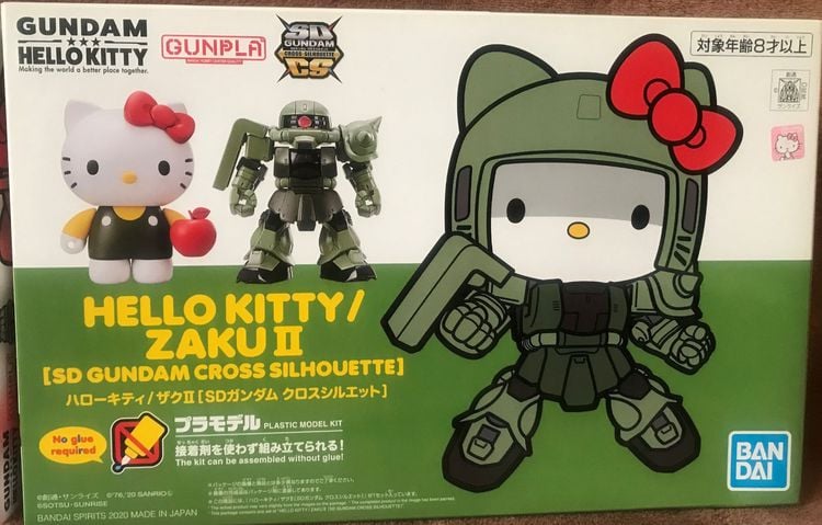 Bandai Hello Kitty x Zaku II มี 2 สี แดง เขียว (SDCS) รูปที่ 4