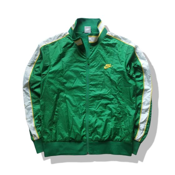 Nike Green Full Zipper Jacket รอบอก 42”