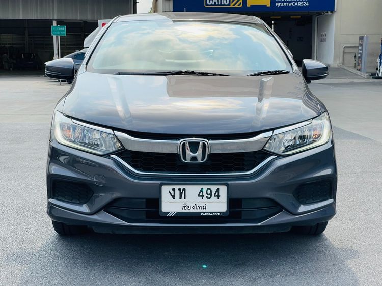 Honda City 2017 1.5 S Sedan เบนซิน ไม่ติดแก๊ส เกียร์อัตโนมัติ เทา รูปที่ 2