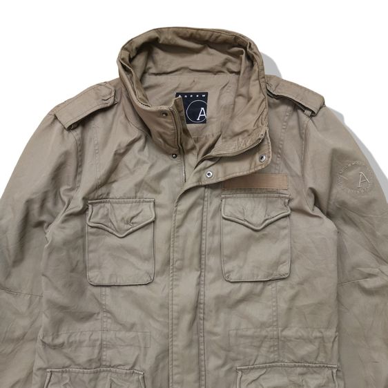 Andew Khaki Brown Military Jacket รอบอก 44” รูปที่ 3
