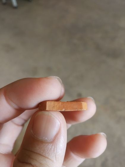 พระเนื้อดินเผา(พระพิมพ์ใบเสมาพิมพ์พระพุทธ(วัดวังโพรงเข้)(มีตำหนิแตกหักไม่ค่อยสวย)(ไม่ทราบพระเกจิที่สร้าง)สุโขทัย)พระบ้านพระเครื่องรางของมงคล รูปที่ 16