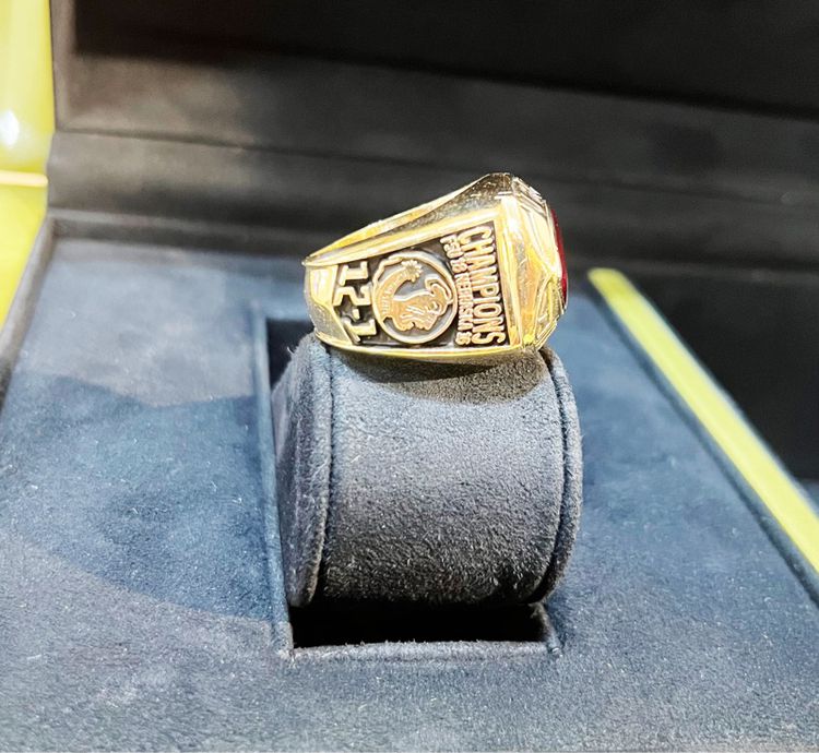 แหวนทองคำ 10 เค FSU American Football Championship NO 1 Florida State ขนาดไซส์ 64  รูปที่ 3
