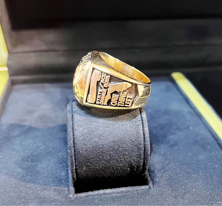 แหวนทองคำ 10 เค FSU American Football Championship NO 1 Florida State ขนาดไซส์ 64  รูปที่ 4