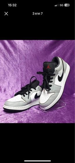 Nike jordan 1 low light smoke grey  Size 39  ร รูปที่ 3