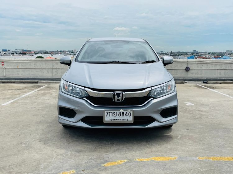 Honda City 2018 1.5 S Sedan เบนซิน ไม่ติดแก๊ส เกียร์อัตโนมัติ เทา รูปที่ 2