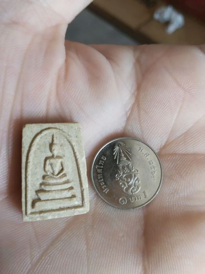 พระเนื้อว่านผสมผงพิมพ์เล็ก(พระพิมพ์พระสมเด็จพิมพ์คะแนนหลังเรียบ(110406)(ไม่ทราบพระเกจิที่สร้าง))พระบ้านพระเครื่องรางของมงคล รูปที่ 2