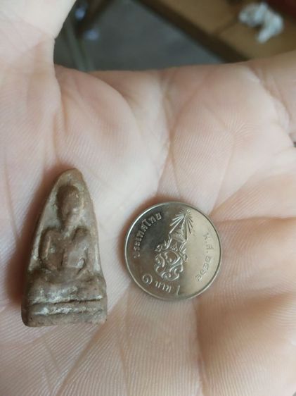 พระเนื้อดินผสมผงพิมพ์เล็ก(พระรูปเหมือนพระเกจิหรือครูบา(110407)(ไม่ทราบว่าเป็นพระเกจิใดหรือเป็นพระครูบาไหน))พระบ้านพระเครื่องรางของมงคล รูปที่ 3