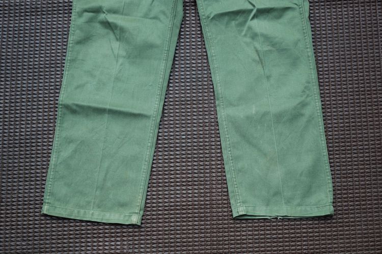 vtg. korea army hbt. olive green military pant รูปที่ 4