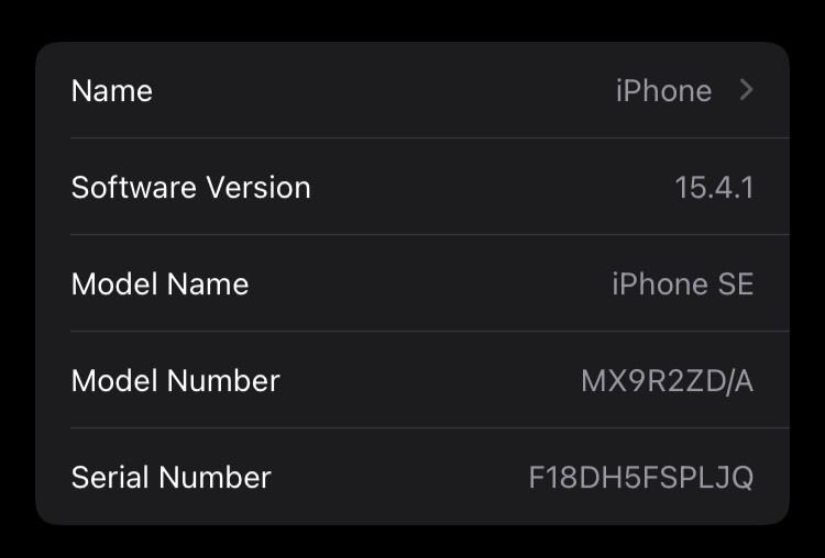 iPhone SE 2022 (64GB) รูปที่ 4