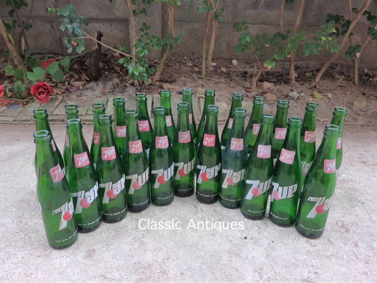 ขวดน้ำอัดลม เซเว่นอัพโบราณA7 รูปที่ 2