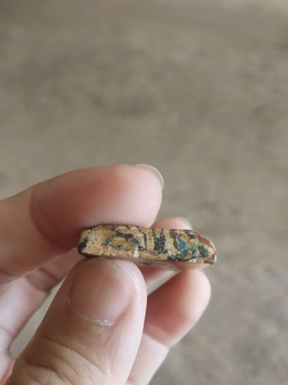 พระเนื้อดินผสมผง(พระพุทธชินราชเบญจรงค์หรือสายรุ้งหลังครุฑ(ไม่ทราบพระเกจิที่สร้าง)(ไม่ทราบอายุ)(320732))พระบ้านพระเครื่องรางของมงคล รูปที่ 18