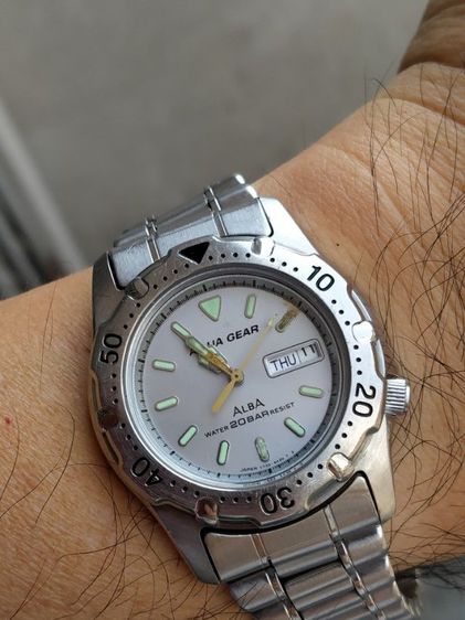 นาฬิกา Alba Aqua Gear สภาพดี  รูปที่ 8