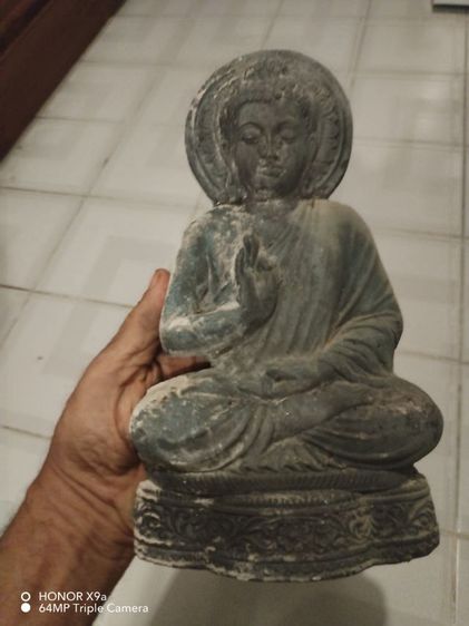 พระคันธราชปางปฐมเทศนา​ ปูนปั้นขนาด6x10นิ้ว รูปที่ 2