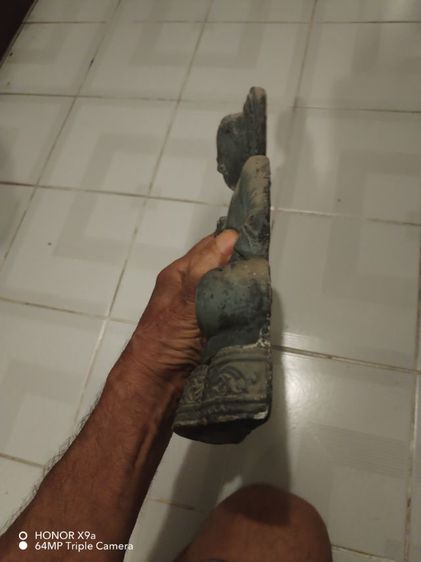 พระคันธราชปางปฐมเทศนา​ ปูนปั้นขนาด6x10นิ้ว รูปที่ 3