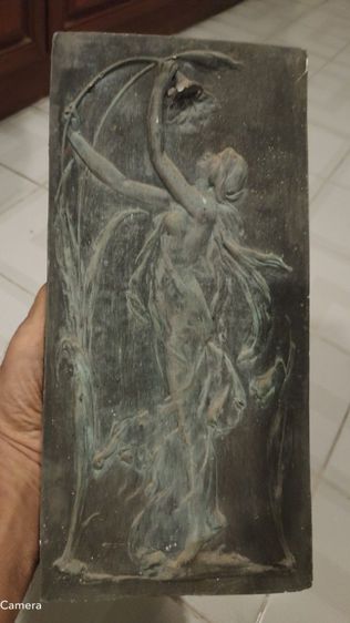 ภาพปูนปั้น​แผ่นสี่เหลี่ยม​ติดผนัง​ตกแต่งบ้าน รูปที่ 16