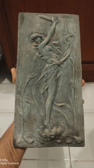 ภาพปูนปั้น​แผ่นสี่เหลี่ยม​ติดผนัง​ตกแต่งบ้าน รูปที่ 14