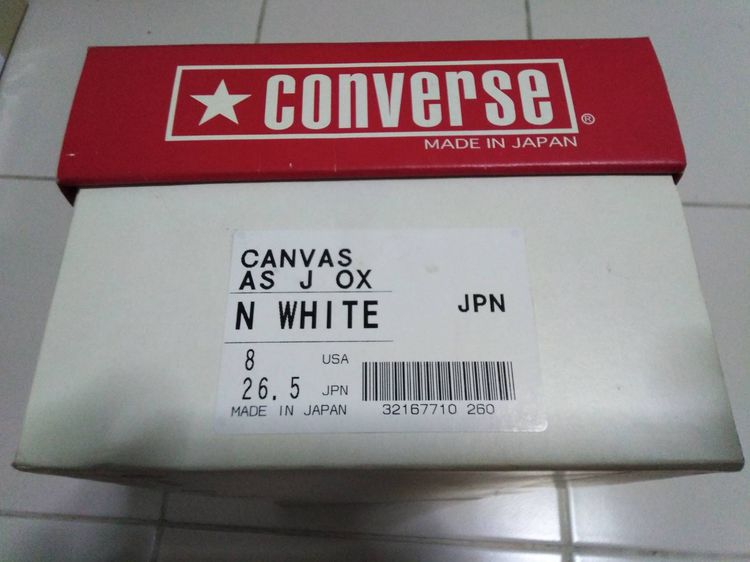 converse made in japan ของใหม่ยังไม่ได้ใช้งาน รูปที่ 2