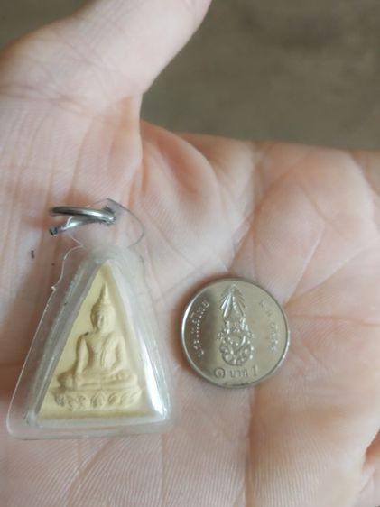 พระเนื้อผงพิมพ์เล็ก(พระพิมพ์พระนางพญาหลังยันต์พระเจ้าห้าพระองค์(วัดพายทอง)(จังหวัดอ่างทอง)(ไม่ทราบปีที่สร้าง))พระบ้านพระเครื่องรางของมงคล รูปที่ 4