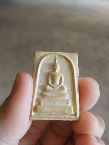 พระเนื้อว่านผสมผง(พระพิมพ์พระสมเด็จหลังยันต์(วัดเทพอินทรเมธี)(จังหวัดนครสวรรค์)(ไม่ทราบปีสร้าง))พระบ้านพระเครื่องรางของมงคล รูปที่ 3