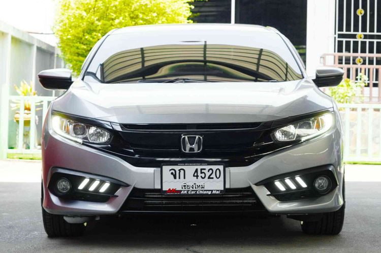 Honda Civic 2017 1.5 Turbo Sedan เบนซิน เกียร์อัตโนมัติ เทา รูปที่ 2