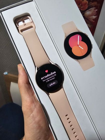 Samsung Watch5  wifi  GPS 40mm สีpink goldมือ2สภาพสวยมากมาครบกล่อง รับรูดบัตรเครดิตด้วยจ้า รูปที่ 12