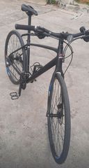 ขายจักรยานไฮบริด TREK  FX3 size16 ล้อ 700c ดิสเบรคหน้า-หลัง กระโหลกกลวง รถสวยสีดำด้าน ขาย 10,900 บาท โทร.097-1732838-4
