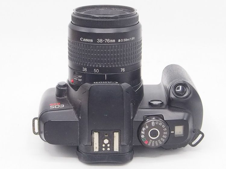 CANON 888 กล้องใช้ฟิลม์ พร้อมเลนส์ CANON EF 38-76 มม มีไฟหาโฟกัสในที่มืด เดิมฟิลม์อัตโนมัติ ถอดเปลี่ยนเลนส์ได้ รูปที่ 6