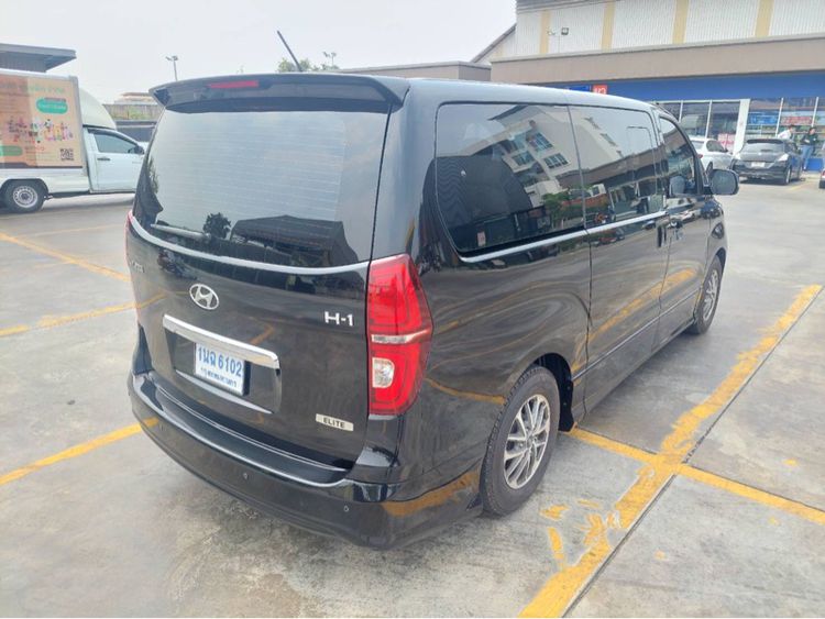Hyundai H-1  2019 2.5 Elite Plus Sedan ดีเซล ไม่ติดแก๊ส เกียร์อัตโนมัติ ดำ รูปที่ 3
