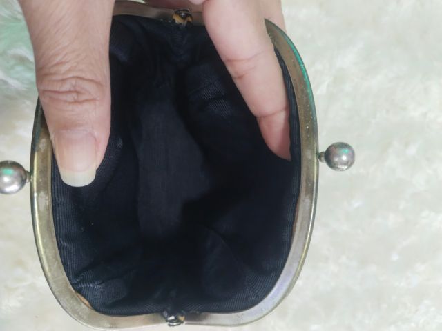 กระเป๋าใส่เหรียญสีดำ Moschino รูปที่ 3