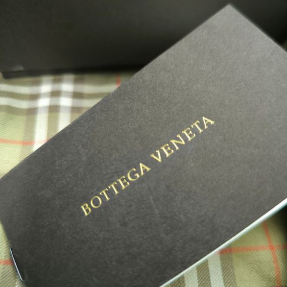 Bottega veneta wallet 8cards สีเทา  รูปที่ 16