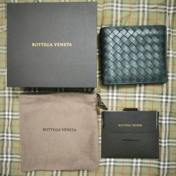 Bottega veneta wallet 8cards สีเทา  รูปที่ 4
