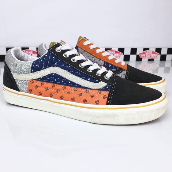 Vans Old Skool Quilted Bandana  Size 9.5 US 42.5 27.5cm รูปที่ 8