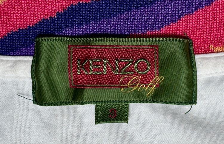 เสื้อโปโล KENZO ของแท้ แบรนด์เนมราคาแพงญี่ปุ่น แบบสวย รูปที่ 2
