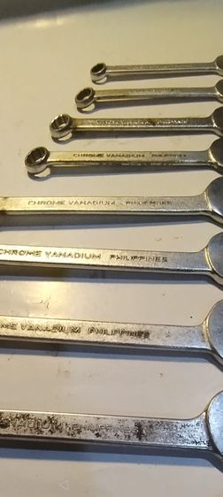 ประแจ​วินเทจ​ แหวนข้าง​ ปากตายข้าง​ ขนาด​1ชุด​รวม​9ชิ้น​ รูปที่ 15