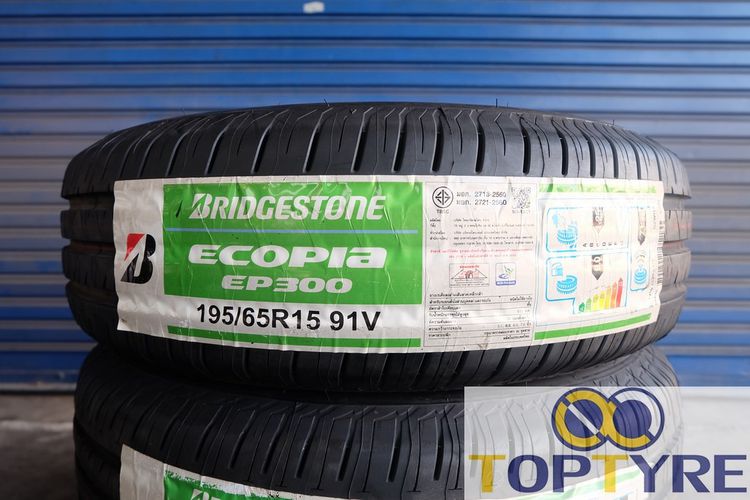 🔔ยางใหม่ Bridgestone Ecopia EP300 ปี22 ขนาด 195 65R15  รูปที่ 2