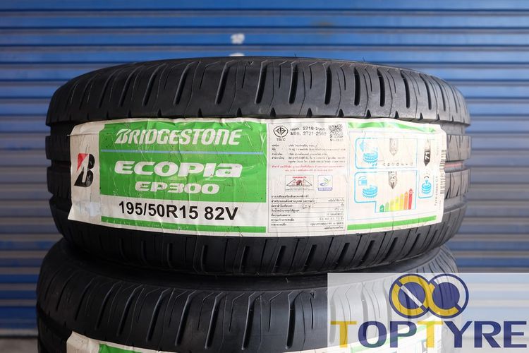 🔔ยางใหม่ Bridgestone Ecopia EP300 ปี22  ขนาด 195 50R15 รูปที่ 2
