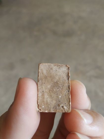 พระเนื้อว่านผสมผงพิมพ์เล็ก(พระพิมพ์พระสมเด็จหลังเรียบเนื้อออกสีน้ำตาลเข้ม(120408)(ไม่ทราบพระเกจิที่สร้าง))พระบ้านพระเครื่องรางของมงคล รูปที่ 3