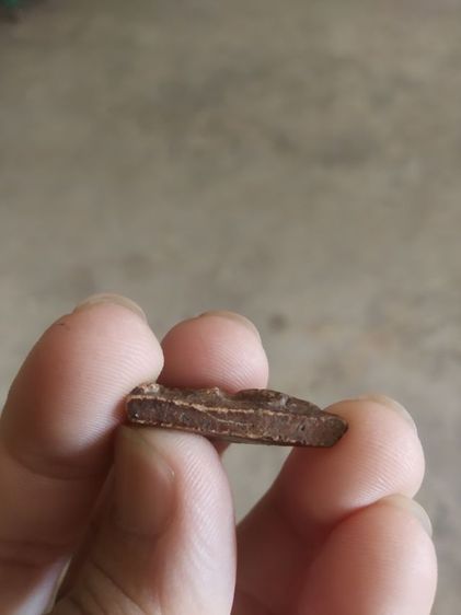 พระเนื้อดินผสมผงพิมพ์เล็ก(พระพิมพ์พระนางพญาหลังเรียบ(ไม่ทราบพระเกจิที่สร้าง)(ไม่ทราบรุ่นและอายุ)(120410))พระบ้านพระเครื่องรางของมงคล รูปที่ 14