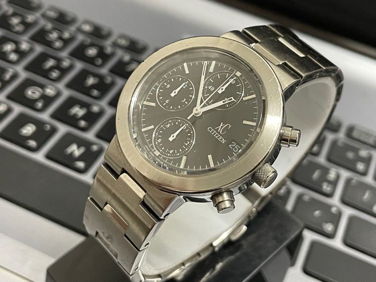 Citizen Xc Duratect Chronograph จับเวลา รูปที่ 6