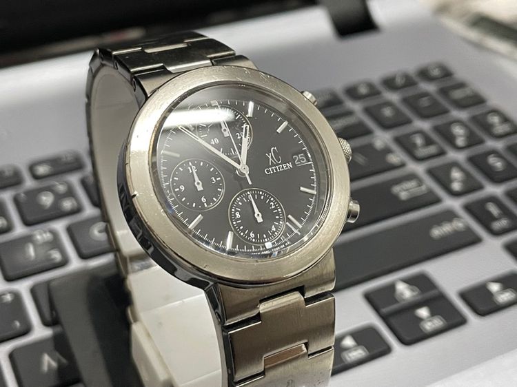 Citizen Xc Duratect Chronograph จับเวลา รูปที่ 2