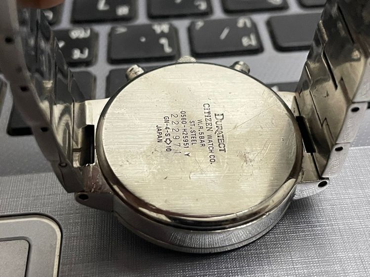 Citizen Xc Duratect Chronograph จับเวลา รูปที่ 11