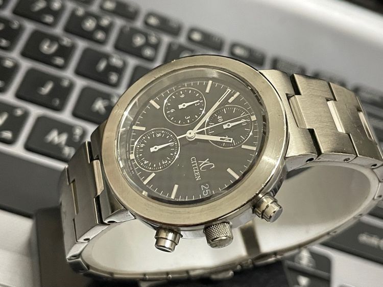 Citizen Xc Duratect Chronograph จับเวลา รูปที่ 7